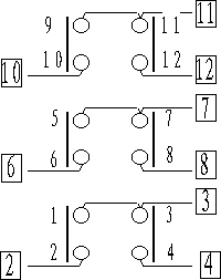 Схема переключений LW8-ххх-03