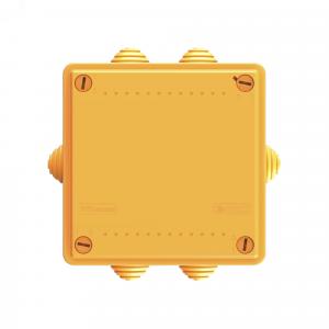 Коробка ответвительная FS 100х100х50мм 6р 450В 6А 4кв.мм с каб. вводами и клеммн. IP56 пластик. FSB11604