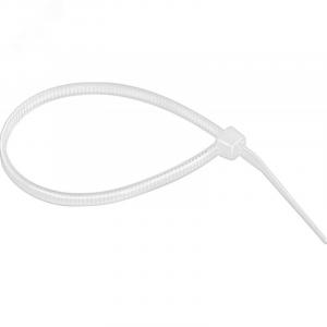 Стяжка 3.6*200 белая (100 шт), хомут-стяжка кабельная нейлоновая