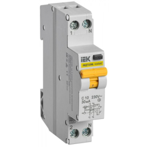 Выключатель автоматический дифференциального тока C 10А 30мА тип A АВДТ32ML KARAT MVD12-1-010-C-030-A
