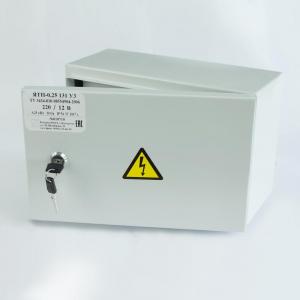 Ящик с понижающим трансформатором ЯТП 0.25 220/12В (3 Автоматический выключатель) IP54 Кострома ОС0000016339