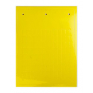 Табличка эластичная клейкое основание винил желт. (уп.1050шт) TAF156AY