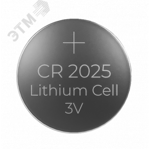Элемент питания дисковый литиевый CR2025 (блист.1шт) ABT-CR2025-OP-L01