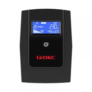 Источник бесперебойного питания ИБП Info LCD 600В.А IEC C13 (3) USB + RJ45 INFOLCD600I