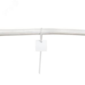 Бирка кабельная маркировочная У-153 (малый квадрат) (уп.250шт) mt-153-ss