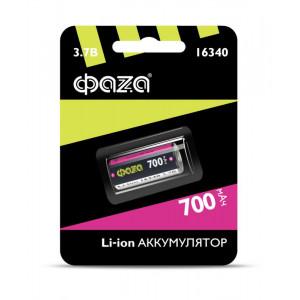 Аккумулятор 16340 3.7В Li-Ion 700мА.ч без платы защиты BL-1 5039087