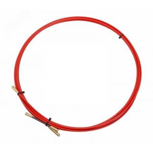 Протяжка кабельная (мини УЗК в бухте) 5м стеклопруток d3.5мм красн. 47-1005