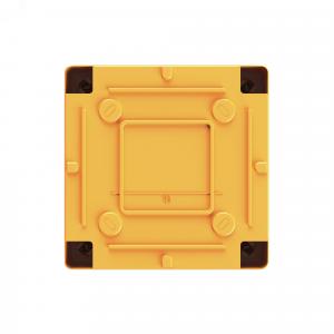 Коробка ответвительная FS 100х100х50мм 4р 450В 6А 4кв.мм с гладкими стенками и клеммн. IP56 пластик. FSB10404