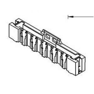 501786-5081, Соединители FFC и FPC 0.5 FFC To BoardSTW/ Ground50CktEmbsTpPkg