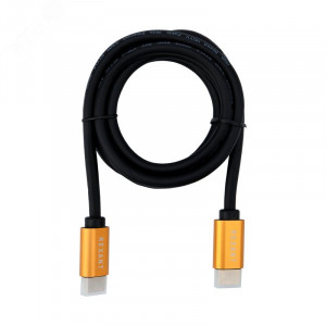 Кабель HDMI - HDMI 2,0, 1,5м, Gold 17-6103