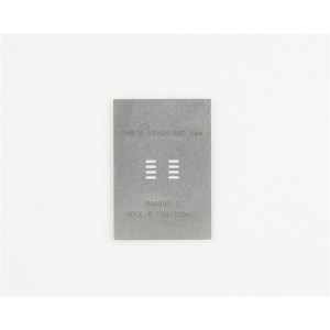 PA0001-S, Панели и адаптеры SOIC-8 Stainless Steel Stencil