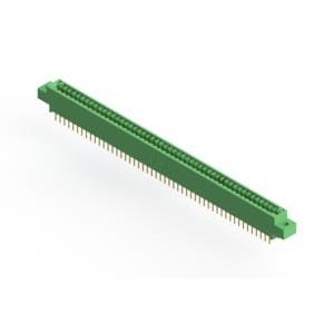 346-100-520-802, Стандартные краевые разъемы 100P DUAL .125X.200 GREEN