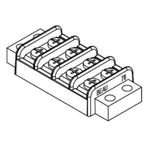 38780-0203, Клеммные колодки с изолирующими перегородками CB BTS BRS 3 ASY CB BTS BRS 3 ASY