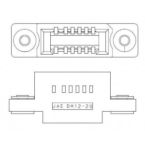 DR-12-2SC-F0R, Проводные клеммы и зажимы 2P WIR TO WIRE