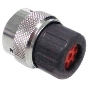 RT061412SNHEC03, Стандартный цилиндрический соединитель Female Plug 13A/300V