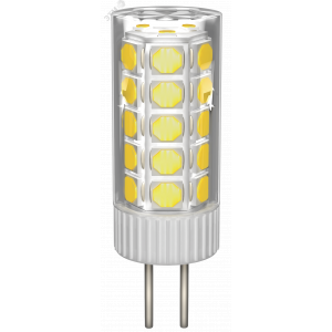 Лампа светодиодная CORN 3Вт капсула 3000К G4 12В керамика LLE-CORN-3-012-30-G4