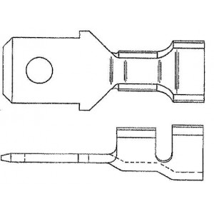 02962958-CT, Автомобильные разъемы MALE 56 SERIES TERM Cut Str of 20 pieces