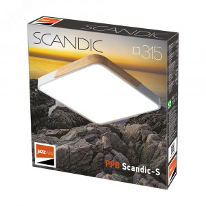 Светильник светодиодный декоративный PPB Scandic-S 24Вт 4000К IP20 настенно-потолочный бытовой WH/W 5037298