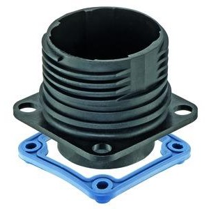 09155030301, Сверхмощные разъемы питания HAN F+B HOUSING BULKHEAD MNT-STRT