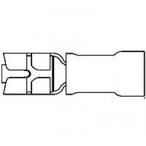 184268-1, Клеммы RECPT 18-22 AWG .187