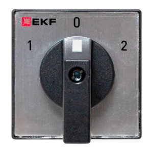 Переключатель кулачковый ПК-1-42 25А 2P -1-0-2- IP65 EKF