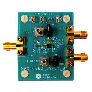 MAX40660EVKIT#, Средства разработки интегральных схем (ИС) усилителей Automotive Transimpedance Amplifier