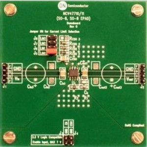 NV47711PDAJGEVB, Средства разработки интегральных схем (ИС) управления питанием NCV47711 EVAL BRD