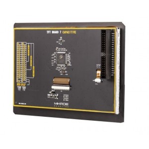 MIKROE-3981, Модули визуального вывода TFT Board 7 Capacitive With Bezel