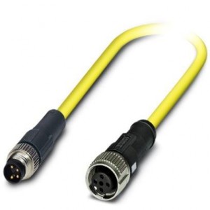 1406198, Specialized Cables SAC-4P-M8MS/ 0.5-542/FS SCO BK