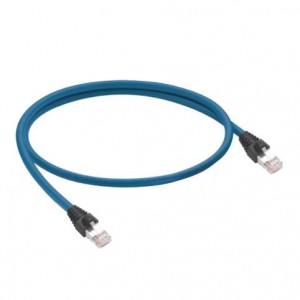 0985 YM57530 500/0.5M, Кабели Ethernet / Сетевые кабели EtherNet/IP, double-ended cord set, RJ45 male to RJ45 male, 4-pin, 24 AWG TPE cable, stranded/shielded, 2 twisted bonded pairs with teal jacket.