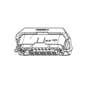 2301462-1, Автомобильные разъемы 30POS,HYBRID REC HSG ASSY,SLD,COD A