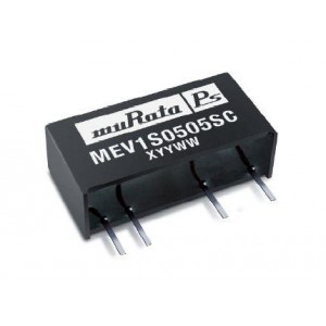 MEV1D1212DC, Преобразователи постоянного тока в постоянный с изоляцией 1W 12Vin +/-12Vout +/-42mA DIP