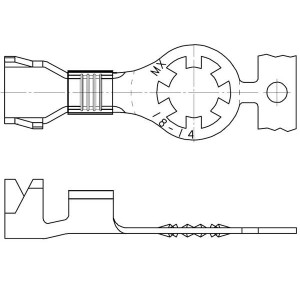 19084-0009, Клеммы STAR RING STRP