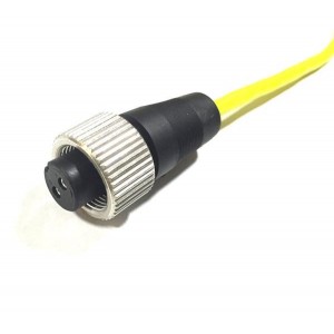 R6W-0-J9T2A- 16, Кабели для датчиков / Кабели для приводов Cable Assy - Twisted pair, braided shield, yellow Teflon jacket with MIL-C-5015, 2 socket, IP 67, molded assembly, not field instalable connector on one end and Blunt cut on the other end.