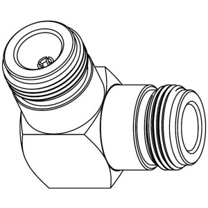 172365, РЧ адаптеры - внутрисерийные Adapter N R/A Jack to Jack