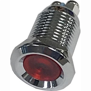 FL1M-12CA-1-R2V, Светодиодные панельные индикаторы LED RED 12MM NUT 2VAC/DC