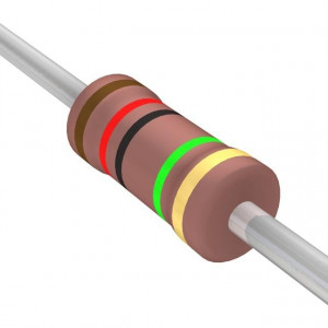 HHV-50JT-52-100K, Резистор металлопленочный 0.5Вт 100кОм ±5% ±200 ppm/°C