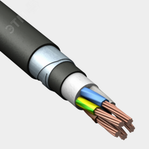 Кабель силовой ВБШвнг(А)-LS 5х25 (N.PE)-0.660 многопроволочный 5711
