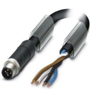 1089953, Кабели для датчиков / Кабели для приводов 4POS Power Cable 2m T-Coded