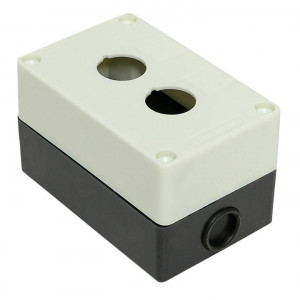 Корпус КП 102 2 кнопки белый cpb-102-w