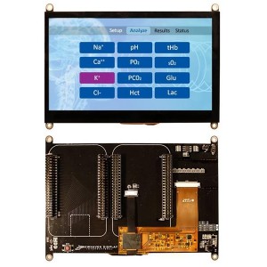 NHD-7.0CTP-CAPE-N, Модули визуального вывода Sunlight Readble 7in Touch BeagleBone