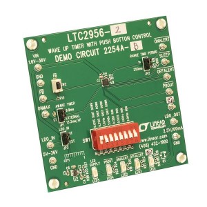 DC2254A-B, Инструменты для разработки часов и таймеров LTC2956-2 Demo Board - Wake-Up Timer wit