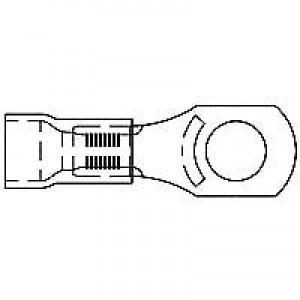 130466, Клеммы RING 12-10 AWG M5