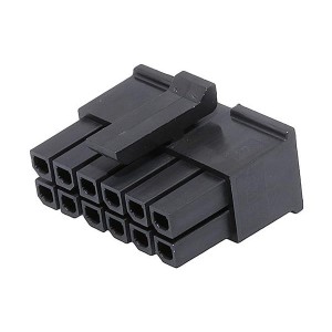 43025-1200, Проводные клеммы и зажимы RECEPTACLE 12P DUAL ROW