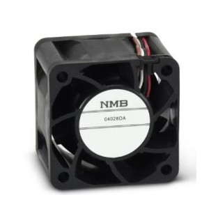 04028DA-12R-AA-F0, Вентиляторы постоянного тока DC Tubeaxial Fan, 40x28mm, 12VDC, 20CFM, Rib, Ball Bearing, Lead Wires