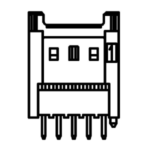 53517-1010, Проводные клеммы и зажимы 2.5 W/B W.A. W/KINK 2.5 W/B W.A. W/KINK