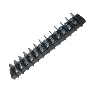 38760-0112, Клеммные колодки с изолирующими перегородками .375 PCB 12P screw terminal dual