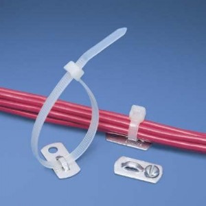 MBMS-S10-CY, Cable Ties Cbl Tie Mount Metal #10 Screw (M5)