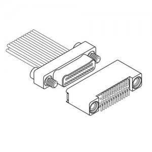 NK-2B2-037-225-TH00, Прямоугольные соединители стандарта Mil CONNECTOR, NANO