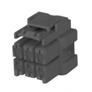 5-2232266-3, Проводные клеммы и зажимы 2x3 plug dgr housing Key A